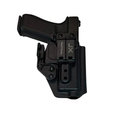 JX Tactical - Inside Waist Band 2.0 - Right Hand Draw - Compatible with Glock 19 w/Monoblock - Black - Optic in U.S.A