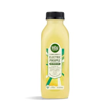 Whole Foods Market Organic Electric Pineapple Juice, 16 Fl Oz