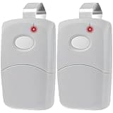 Garage Stop 2X Garage Door Opener Remote for Linear Multi-Code 3089 308911 MCS308911, 10 dip Switch Gate Opener Remote 300MHz, Garage Clicker Replacement