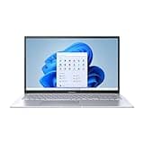 ASUS : 2023 Vivobook 17X Laptop, 17.3” FHD Display, Intel Core i9-13900H CPU, 16GB RAM, 1TB SSD, Windows 11 Home, Transparent Silver, K3704VA-DH96-S