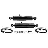 Gabriel 49235 HiJackers Rear Adjustable Air Shock Absorbers Fits Cadillac Escalade; Avalanche, Silverado, Suburban, Tahoe; Dodge Ram; GMC Canyon, Sierra, Yukon; Jeep Gladiator; Nissan TITAN (1 Pair)