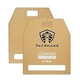 Tacsnake Weight Vest Plates 5.75 LB/ 8.75 LB/ 14.75 LB Pair for Weighted Vest, Strength Training, Running, Workout (8.75, Tan)