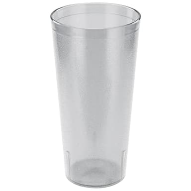 Winco PTP-20C Pebbled Tumblers, 20-Ounce, Clear, 12 Count (Pack of 1)