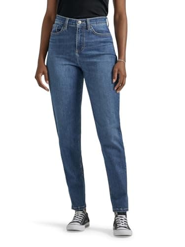 Lee Women's Legendary High Rise Mom Jean, Standout, 10