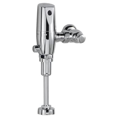 American Standard Flush Valve 6063051.002 Ultima Selectronic Touchless Urinal Flush Valve, Piston-Type, Battery, 0.5 GPF, Polished Chrome