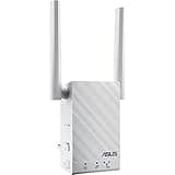 ASUS AC1200 Dual Band WiFi Repeater & Range Extender (RP-AC55) - Coverage Up to 3000 sq.ft, Wireless Signal Booster for Home, AiMesh Node, Easy Setup