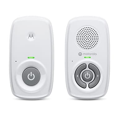 Motorola Nursery Baby Monitor Audio Only, No WiFi, Long Range AM21 with Private Connection, Cry Detection, Volume Control, Portable Parent Unit, Ideal for Safe Monitoring