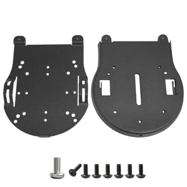 Prisual Professional Ceiling Mount for PTZ Cameras - Universal Fixed Ceiling Bracket with Secure Locking, Compatible with 95% PTZ Camera, Low-Profile Design for Conference Room/Church/Studio (Black)