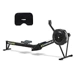 Concept2 RowErg Model D Indoor Rowing Machine - PM5 Monitor, Device Holder, Adjustable Air Resistance, Easy Storage with FitXion Seat Cushion