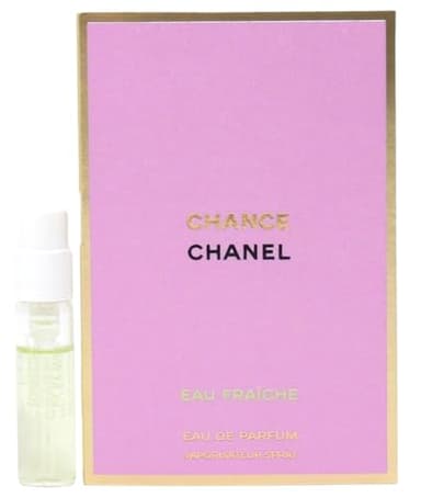 Chanel Chance Eau Fraiche Eau De Parfum EDP Spray Sample Vial .05oz/1.5ml