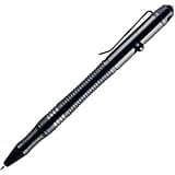 SMOOTHERPRO Bolt Action Pen Compatible with Pilot G2 Refill Durable Stainless Steel Clip for EDC Use Signature in Office School Color Black (TG205)