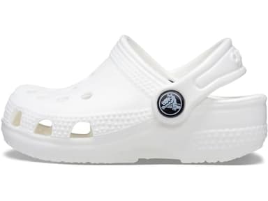 Crocs Unisex Classic Littles Clogs (Infant) White 2 Medium