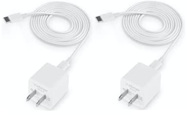 Vebner Power Cord Compatible with eero, eero 6, eero Pro 6, Pro 6+ and Pro 6E Mesh WiFi Systems (2-Pack)