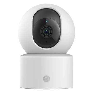 XIAOMI Smart Camera C201, 1080p Indoor Security Camera with Physical Lens Shielding, 360° Panoramic View, AI Human & Pet Detection, Full-Color Night Vision, Wi-Fi 6, Works with Google Assistant, 1pack