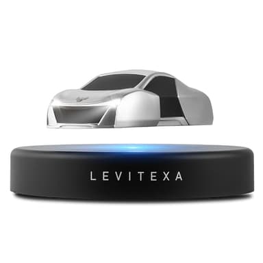Levitexa Aerus Levitating Car - Floating Car, Levitating Toy Display Stand, Levitating Decor, Magnetic Display, Magnetic Levitation for Figures and Toys