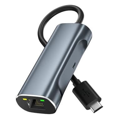 Ethernet Adapter for Fire TV Stick, Micro USB to Ethernet Adapter Compatible for Fire Stick Basic/2nd/4k/Lite, Chromecast 1/2/3/Ultra/Audio, Plug & Play, RJ45 Wired Network Adapter