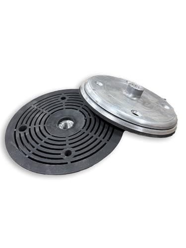 American Sander S7R Edger Pad 21066A, Floor Sander Replacement Disc, Metal and Rubber Construction