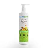 Mamaearth Tea Tree & Ginger Anti Dandruff Shampoo | Build Up & Oil Cleanser | Reduces Flakes & Soothes Itchy Scalp | Unisex, Suits All Hair Types | 8.45 Fl Oz/250ml