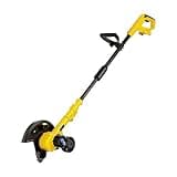 Cordless Edger Lawn Tool Compatible with Dewalt 20V Max Battery, Electric Battery-Powered Edger/Trencher (Tool ONLY) 9’’Blade, 3 Position Adjustable Depth for Landscaping, Driveways, Borders