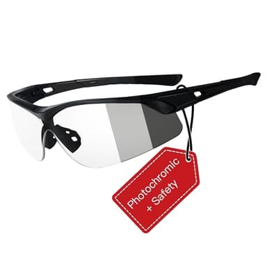 Eaglens.54 Safety Glasses Photochromic ANSI Z87.1 UV Protection Scratch Resistant hunting tactical Airsoft P029