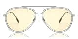 BURBERRY Sunglasses BE 3125 1003/8 Oliver Gunmetal Light Yellow
