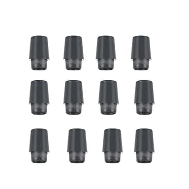 Golf Custom Solid Black Ferrules Compatible with Ping Iron 0.355'' 0.370'' Available 12pcs/Package (0.355'')