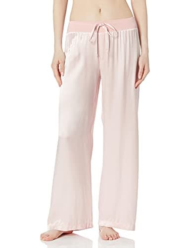 PJ Harlow Women's Jolie Satin Pant, Blush, Small