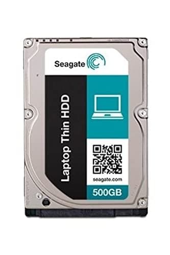 Seagate Laptop Thin 500 GB 7200RPM SATA 6 GB/s 32 MB Cache 2.5 Inch Hard Disk Drive (ST500LM021)