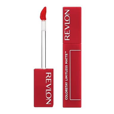 Revlon ColorStay Limitless Matte Liquid Lipstick, Vegan Formula, No-Budge, Longwear Lip Color, Long Lasting, Lightweight/Comfortable, Waterproof, 010 Top Talent, 0.17 fl oz