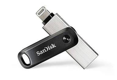 SANDISK 256GB iXpand Flash Drive Go - For your iPhone 14 or older - Create space on your iPhone - SDIX60N-256G-GN6NE