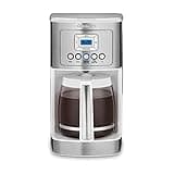 Cuisinart DCC-3200WP1 Perfectemp Coffee Maker, 14-Cup Glass, White