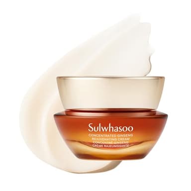 Sulwhasoo Concentrated Ginseng Rejuvenating Cream – Visibly Plump Skin & Wrinkles | Anti-Aging Deep Hydration Moisturizer with Korean Ginseng Actives, Ginseng Peptide™ & Vitamin C | Korean Skincare
