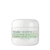 Mario Badescu Elbow & Heel Smoothing Cream, Rich, Thick Formula with Exfoliating Salicylic Acid, Overnight Foot Care for Cracked, Dry, Rough Skin, 2 Oz
