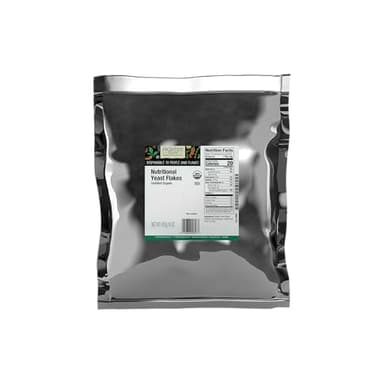 Frontier Co-op Organic Nutritional Yeast Flakes, 16 Oz, Bulk Bag - Essential B Vitamins, Non-Irradiated, Kosher Yeast - Parmesan Cheese Substitute