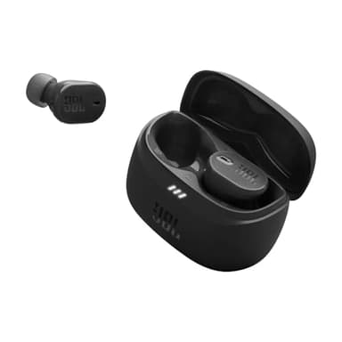 JBL Tune Buds 2 - True Wireless Noise Cancelling Earbuds with JBL Spatial Sound and Smart Ambient Technology, 6 mics for Perfect Calls, up to 48Hrs of Playback, IP54 Dust & Water Resistant (Black)
