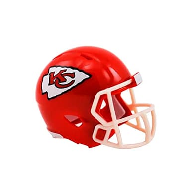 Kansas City Chiefs NFL Riddell Speed Pocket PRO Micro/Pocket-Size/MINI Football Helmet