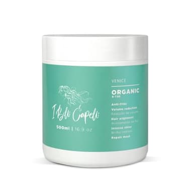 I Belli Capelli Venice Botox Hair Treatment - Reduce Frizz, Smoothness, Rejuvenates Dry and Damaged Hair, Deep Hydration, Volume Control,-Formaldehyde-Free, Organic Hair Botox (17.6 oz/500 ml)