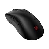 BenQ Zowie EC3-CW ​ Wireless Ergonomic Gaming Mouse for Esports | Enhanced Receiver | 24-Step Scroll Wheel | Driverless | Matte Black Coating | Small Size