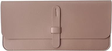 QIXIAMO Keyboard Cover Sleeve Carrying Case PU Leathers for Wireless Keyboard Protective Bag Shockproof Case Replacement