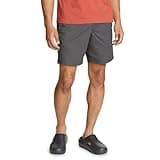 Eddie Bauer Mens Top Out Ripstop Casual Shorts, Carbon, X-Large US