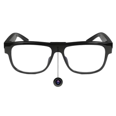 ALFOINE 1080P Camera Glasses with Built-in 32GB Storage, Hands-Free HD Video Recording Glasses for Outdoor Sports, Cycling, and Travel – No Bluetooth, No App, No AI