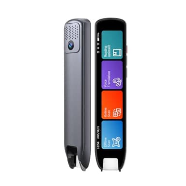 Scan Translation Pen - 142 Languages Dyslexia Tools, Speech/Scan-to-Text Reading Pen for Kids, Students, Language Learners & Elderly (10 Offline Languages)