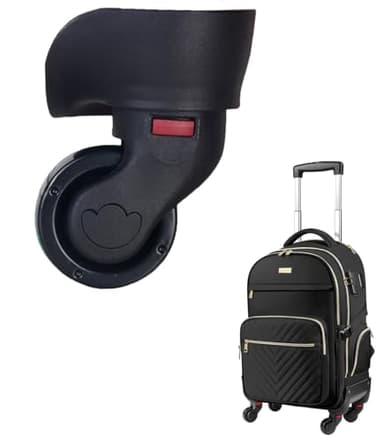 star cloud Luggage Wheels Replacement – 1-Pack Replacement Wheel for Rolling Backpack, Fits Backpack with Wheels, Durable 360° Spinner for Travel & Carry-On Use