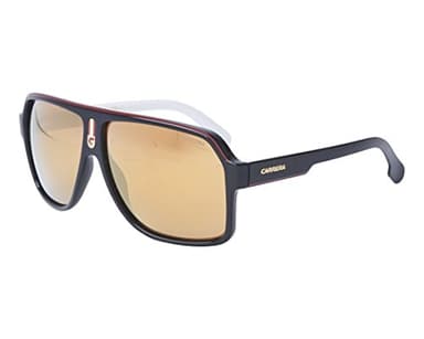 Carrera Men's CA1001/S Pilot Sunglasses, BLK REDGD, 62 mm