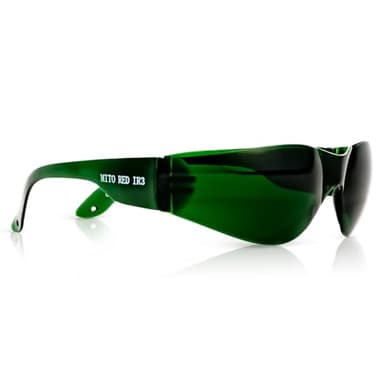 Mito Red Light | Red Light Therapy Glasses IR3 (Dark)