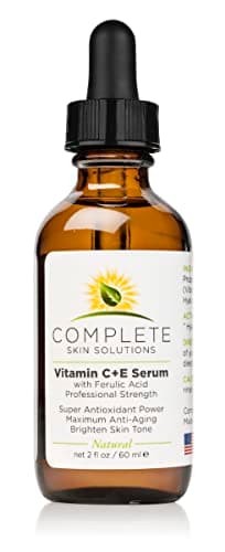 Natural Best Vitamin CE Serum - 2 oz With Ferulic,Hyaluronic Acid, Vitamin C 15% - Made In USA