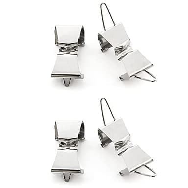 heyous 4pcs Stainless Steel Wet Canvas Clips Hold 2 Canvas Face to Face for Oil Painting Frame Art Supplies