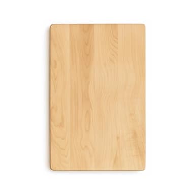 Vandroop Hard Maple Cutting Board for Kitchen 16”X10” – 1.0” Thick, Reversible Wood Cutting Boards with Invisible Inner Handle, Eased Corners, Wooden Chopping Board