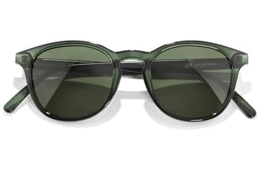 Sunski Yuba - Polarized Recycled Sunglasses (Deep Green)