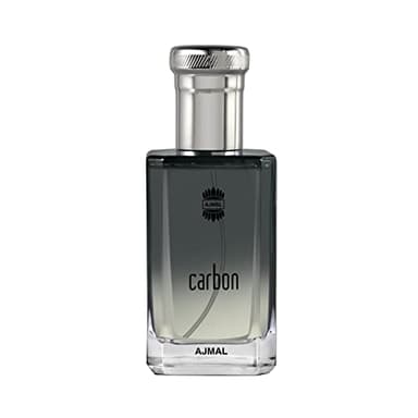 Ajmal Carbon Eau de Parfum for Men – 3.4 fl oz / 100 ml | Fresh Woody Aromatic Cologne | Long Lasting Masculine Fragrance with Citrus, Lavender & Musk | Crafted in Dubai